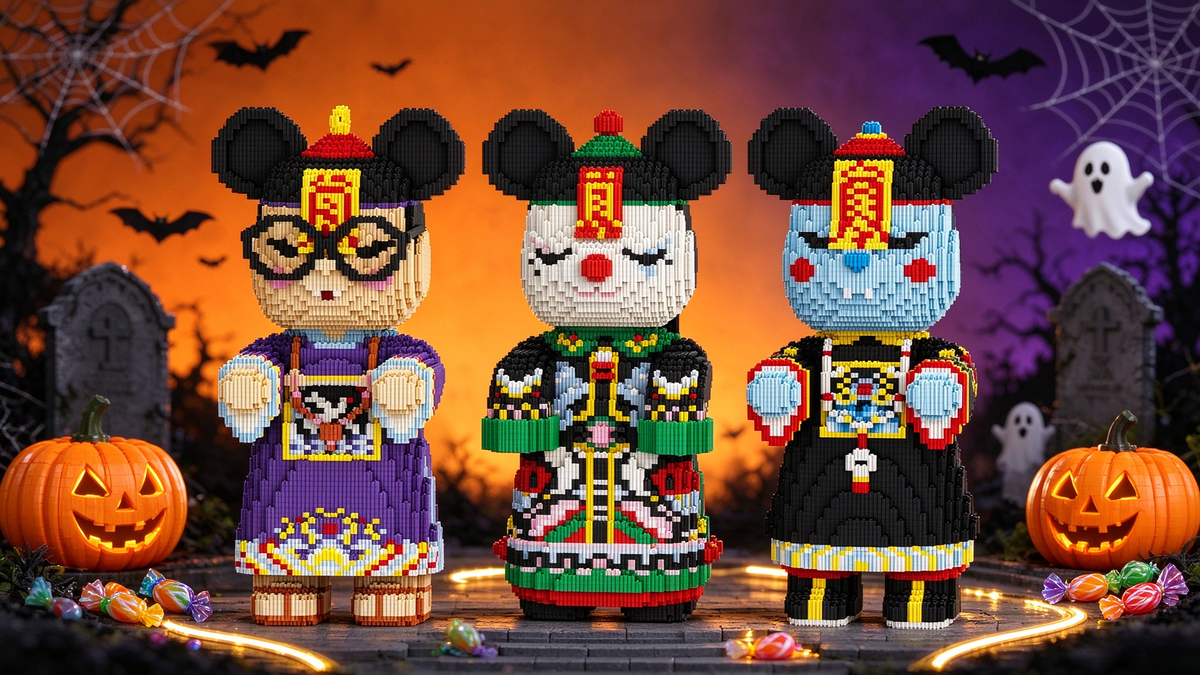 Family-Friendly MPIN Halloween Brick Builds