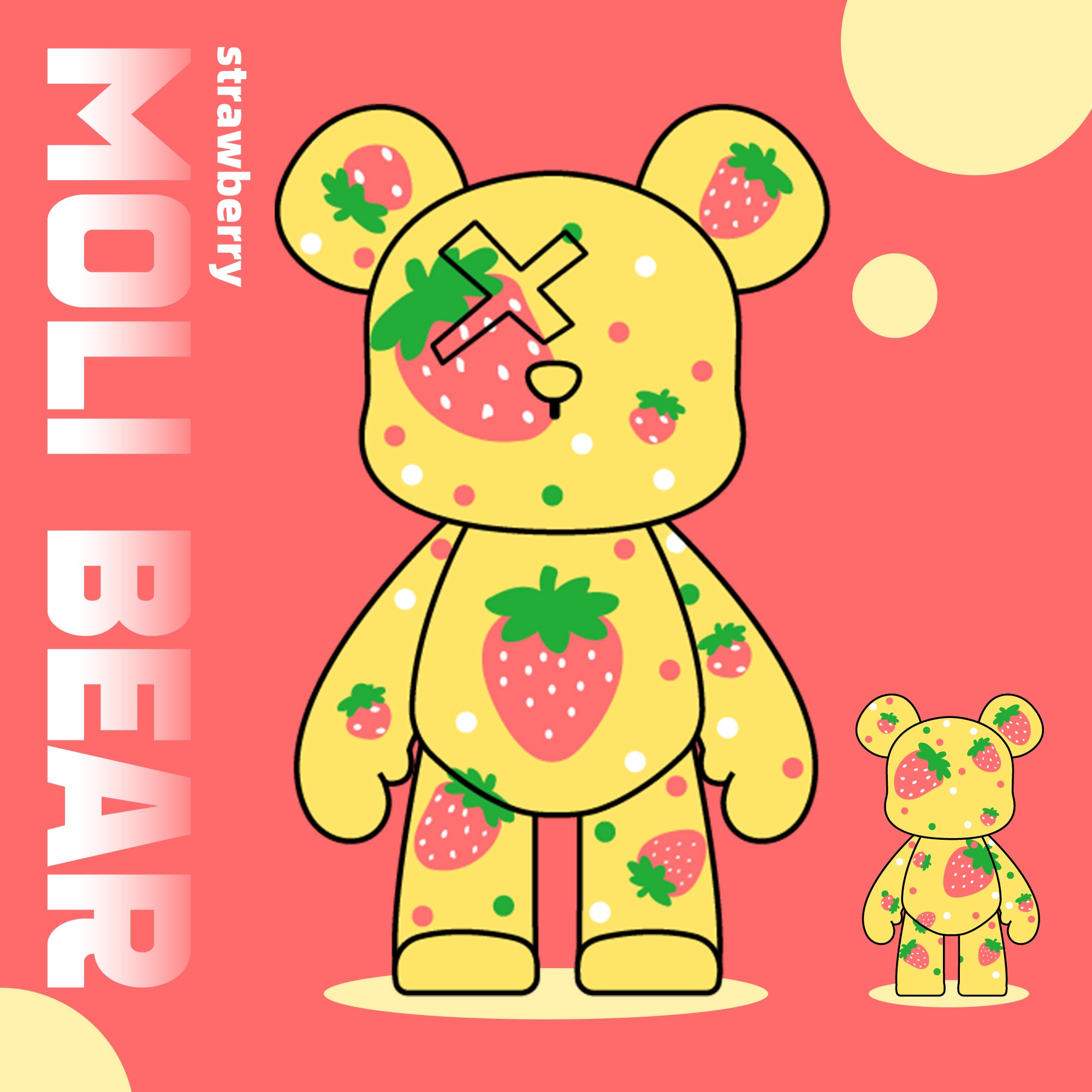 Strawberry Moli Bear