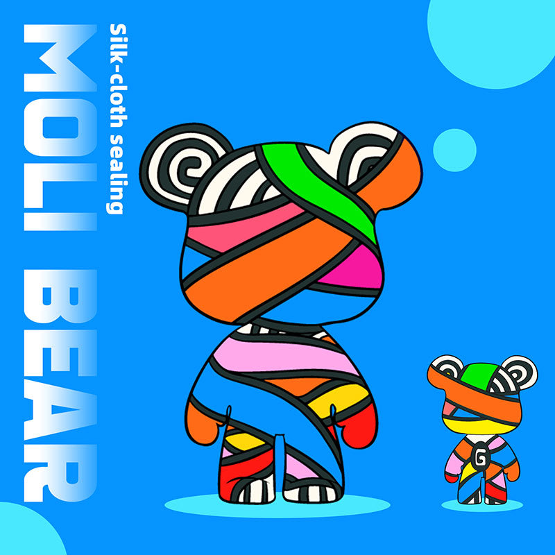 Silk-cloth sealing Bear-thumbmail-1