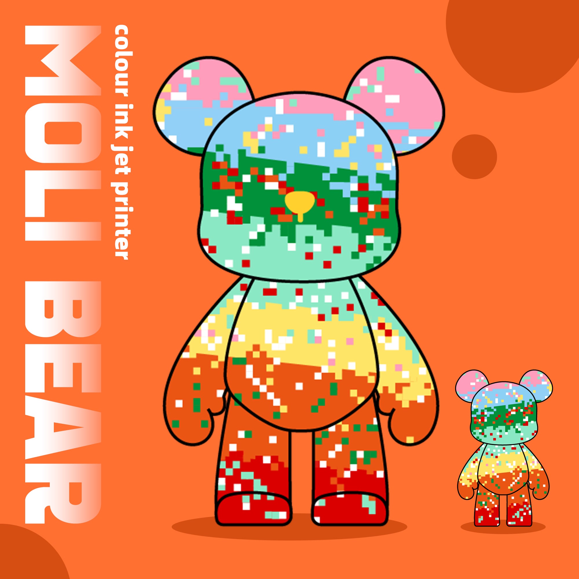 Colour Inkjet Printer Bear