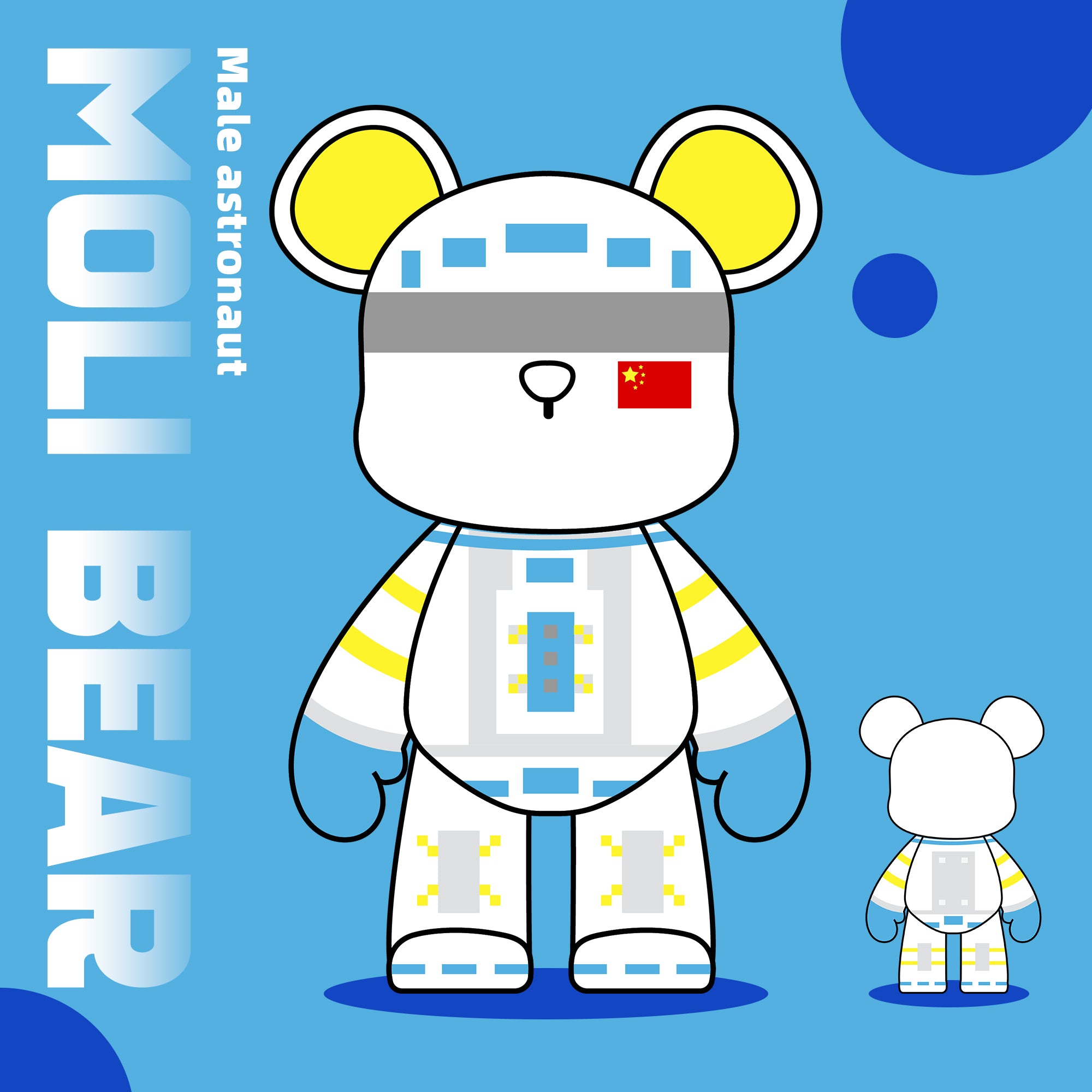 Male Astronaut Bear