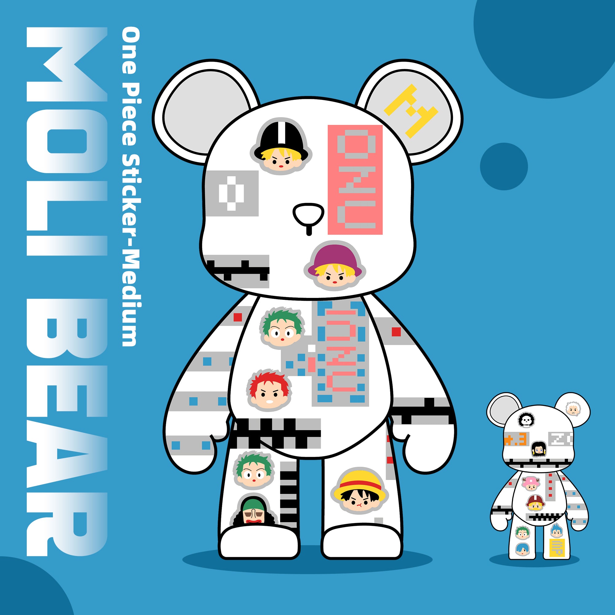 One Piece Sticker Bear