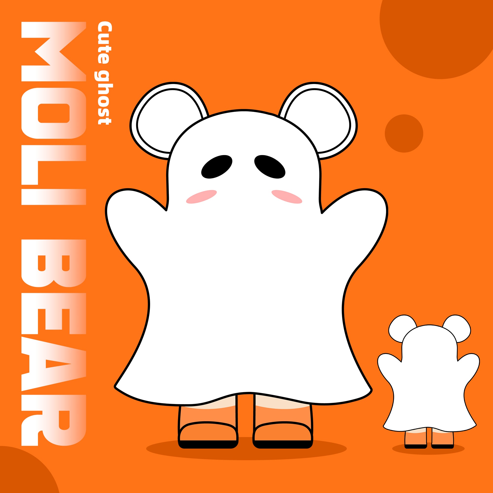 Cute Ghost Bear