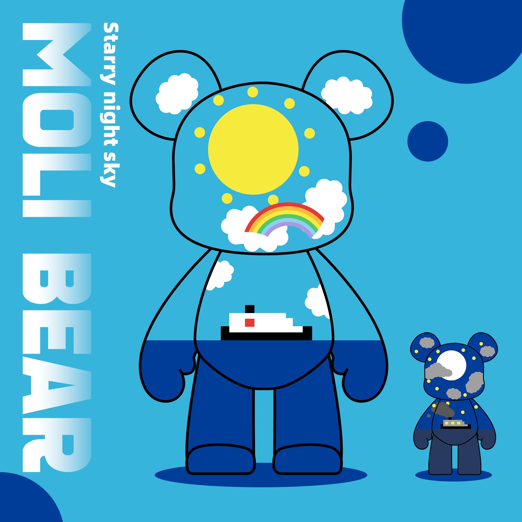 Starry Night Sky Bear