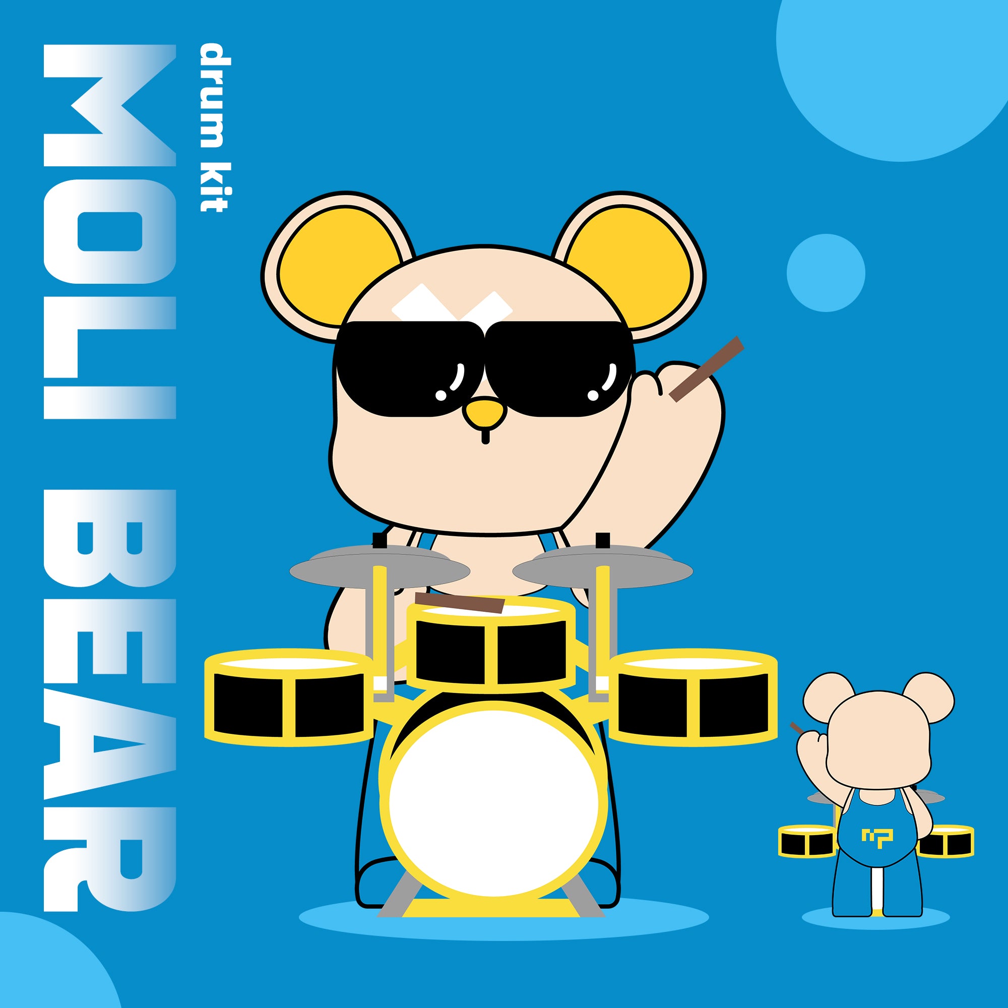 Drum Kit Bear