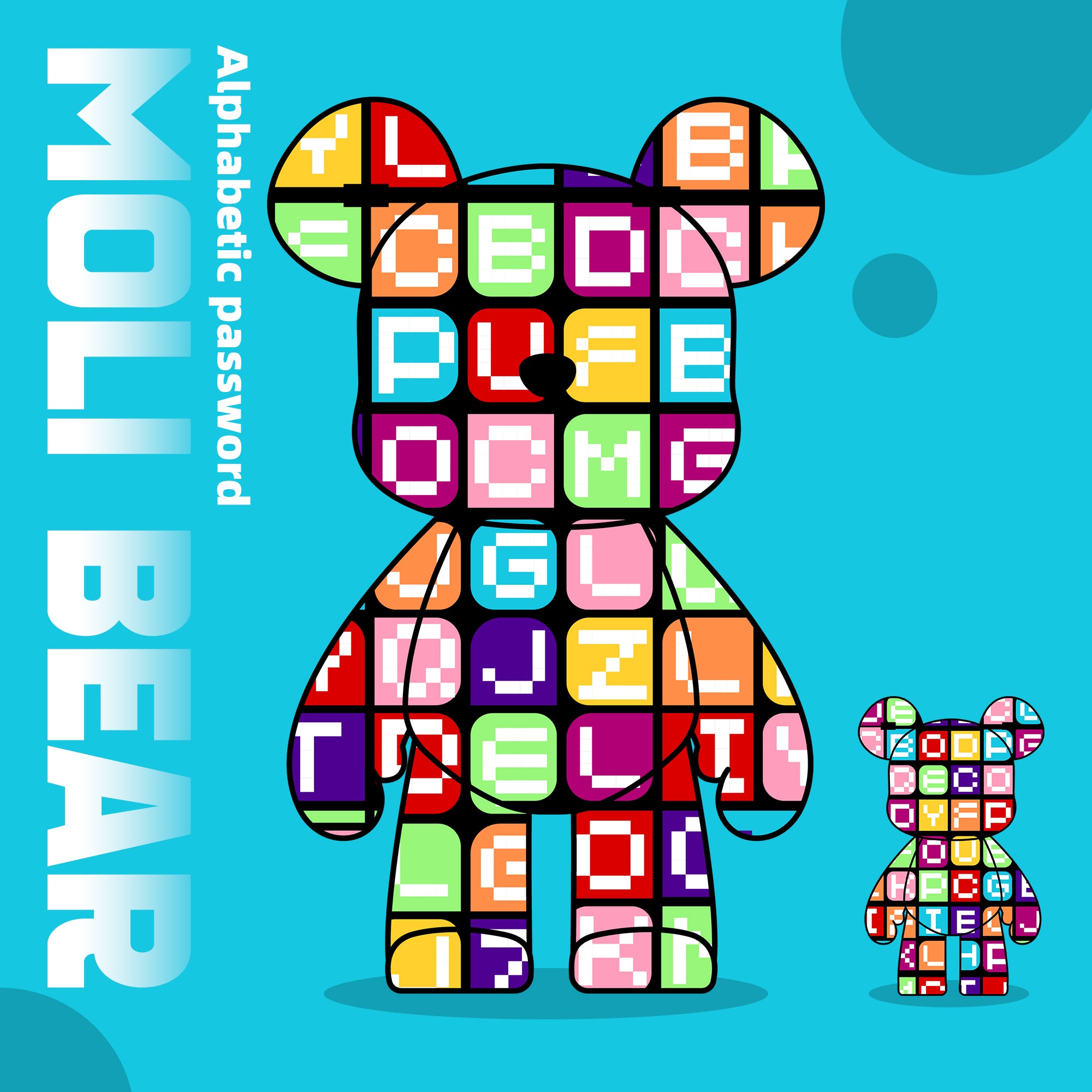 Alphabet Code Bear