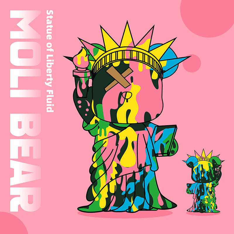 Statue of Liberty Fluid Bear
