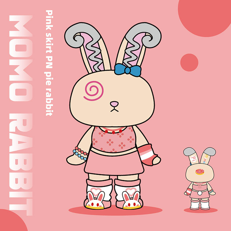 Pink Skirt PN Pie Rabbit-thumbmail-1