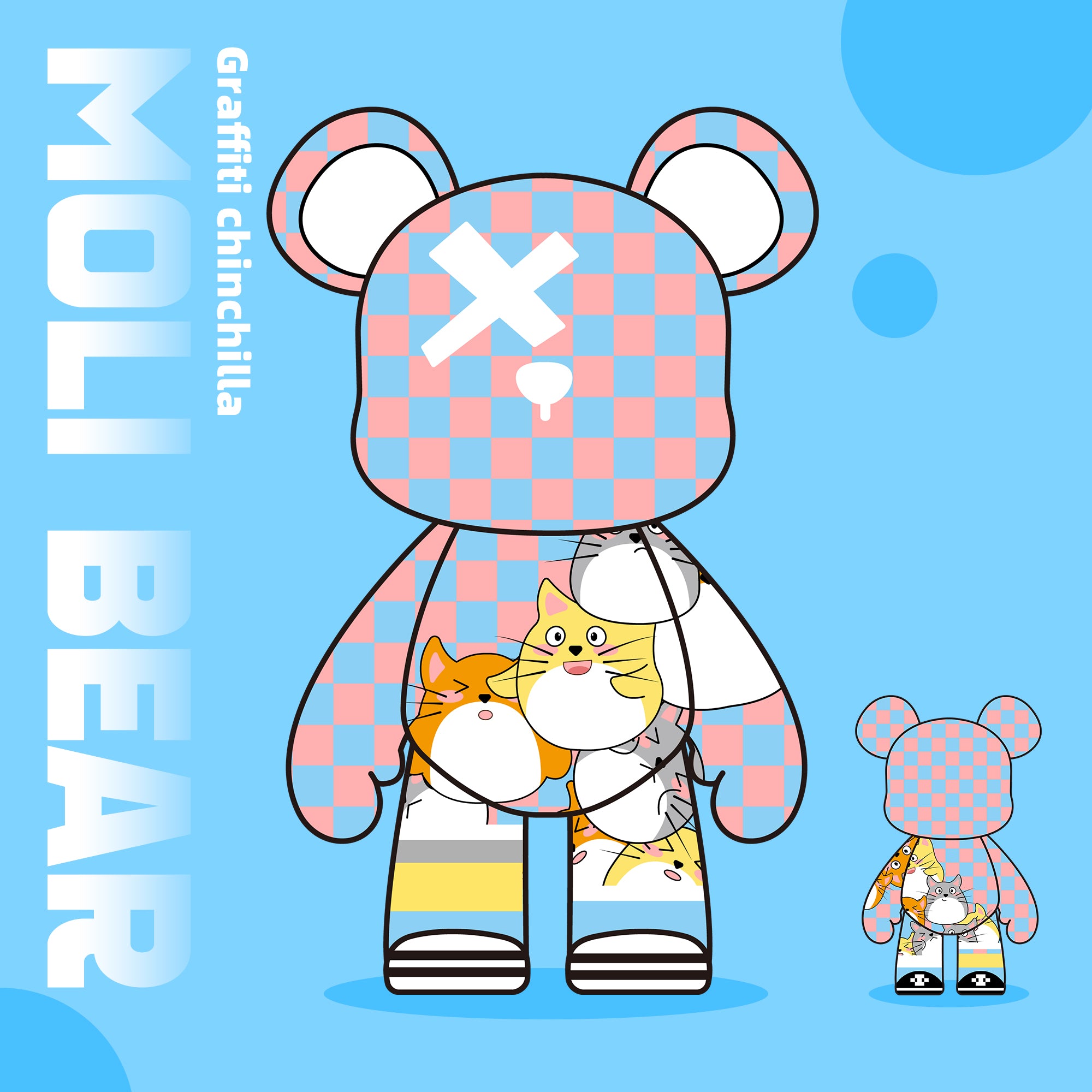 Graffiti chinchilla Bear