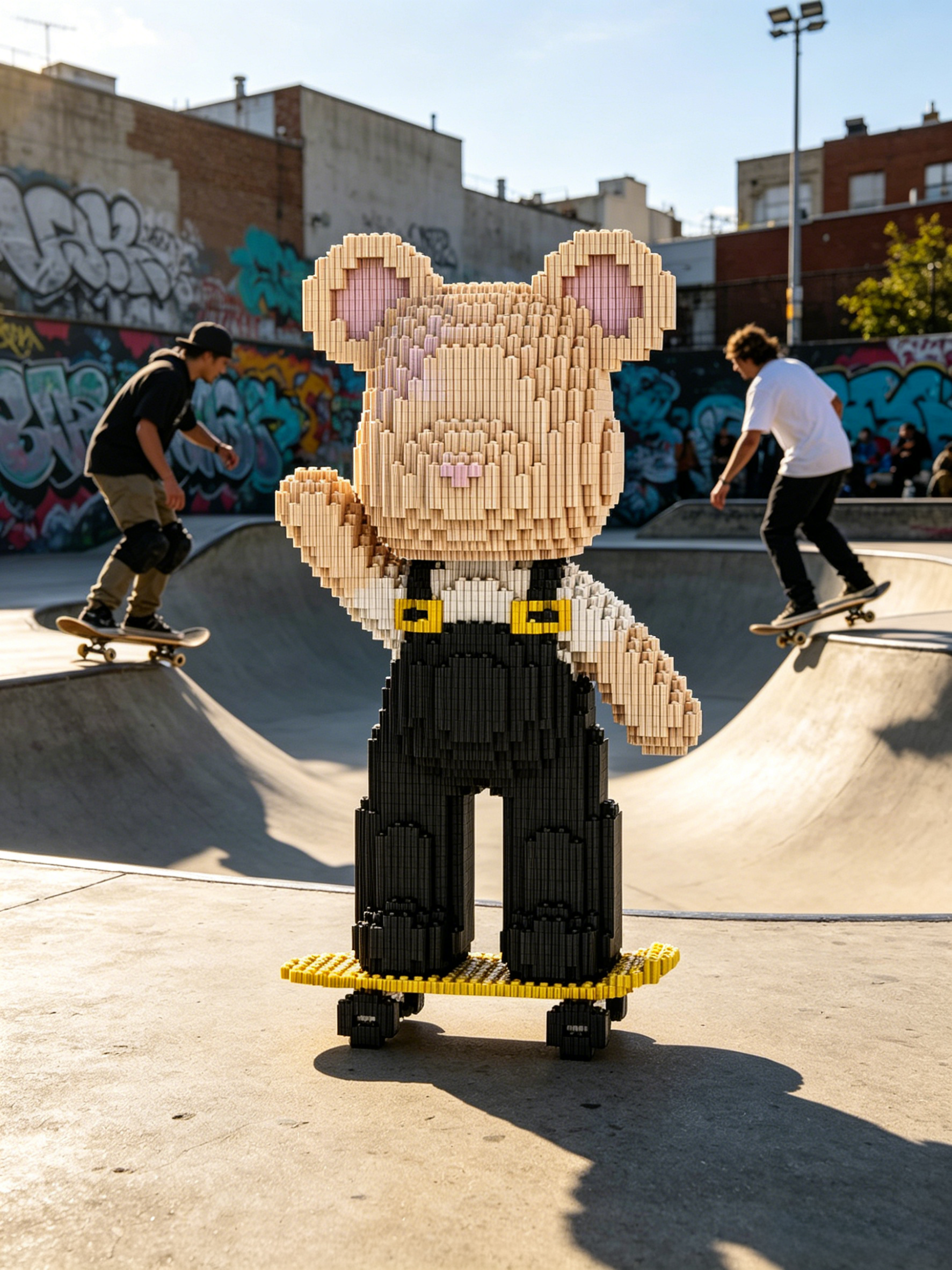 Huanhuan Skateboard Bear-thumbmail-3
