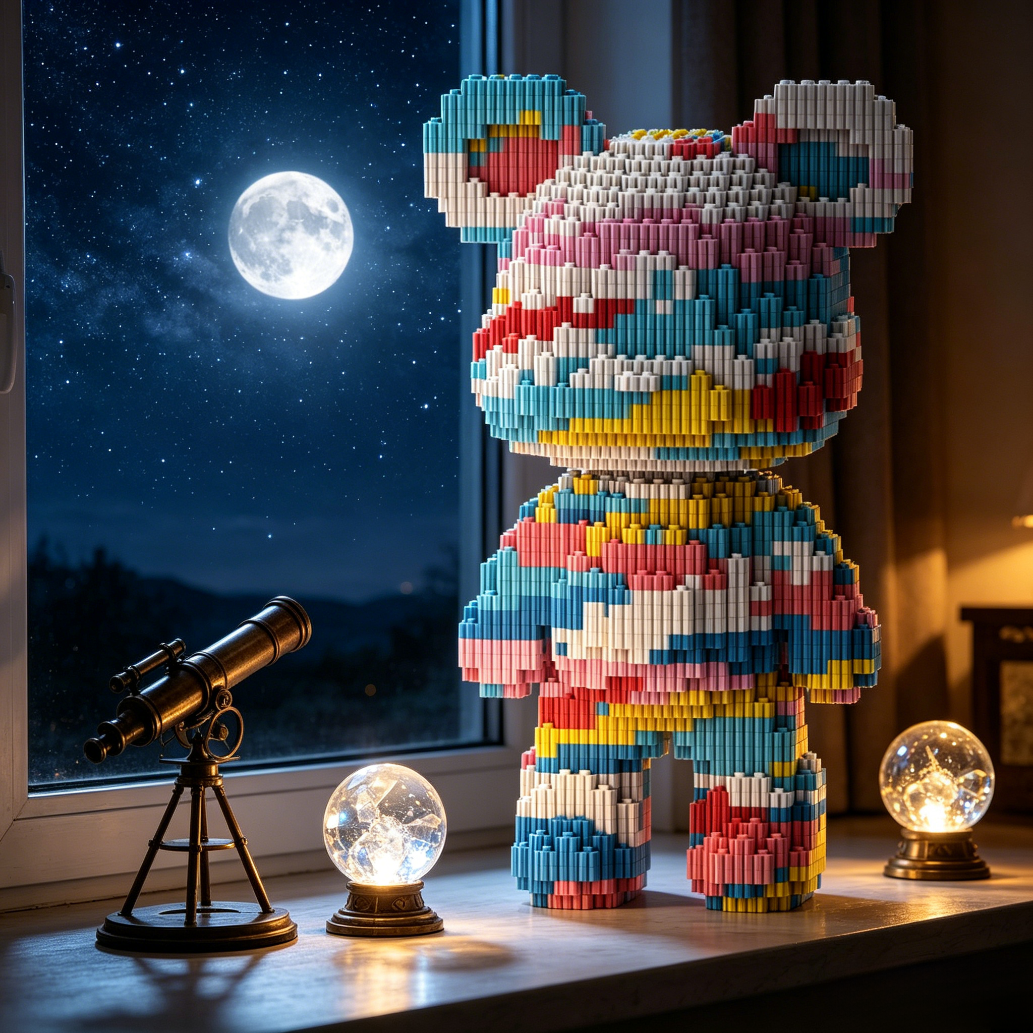 Colorful Auspicious Clouds Bear-thumbmail-3