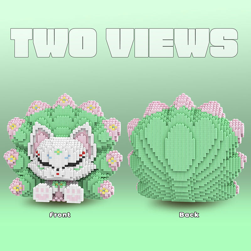Floral – Green Nine-Tailed Fox-thumbmail-1