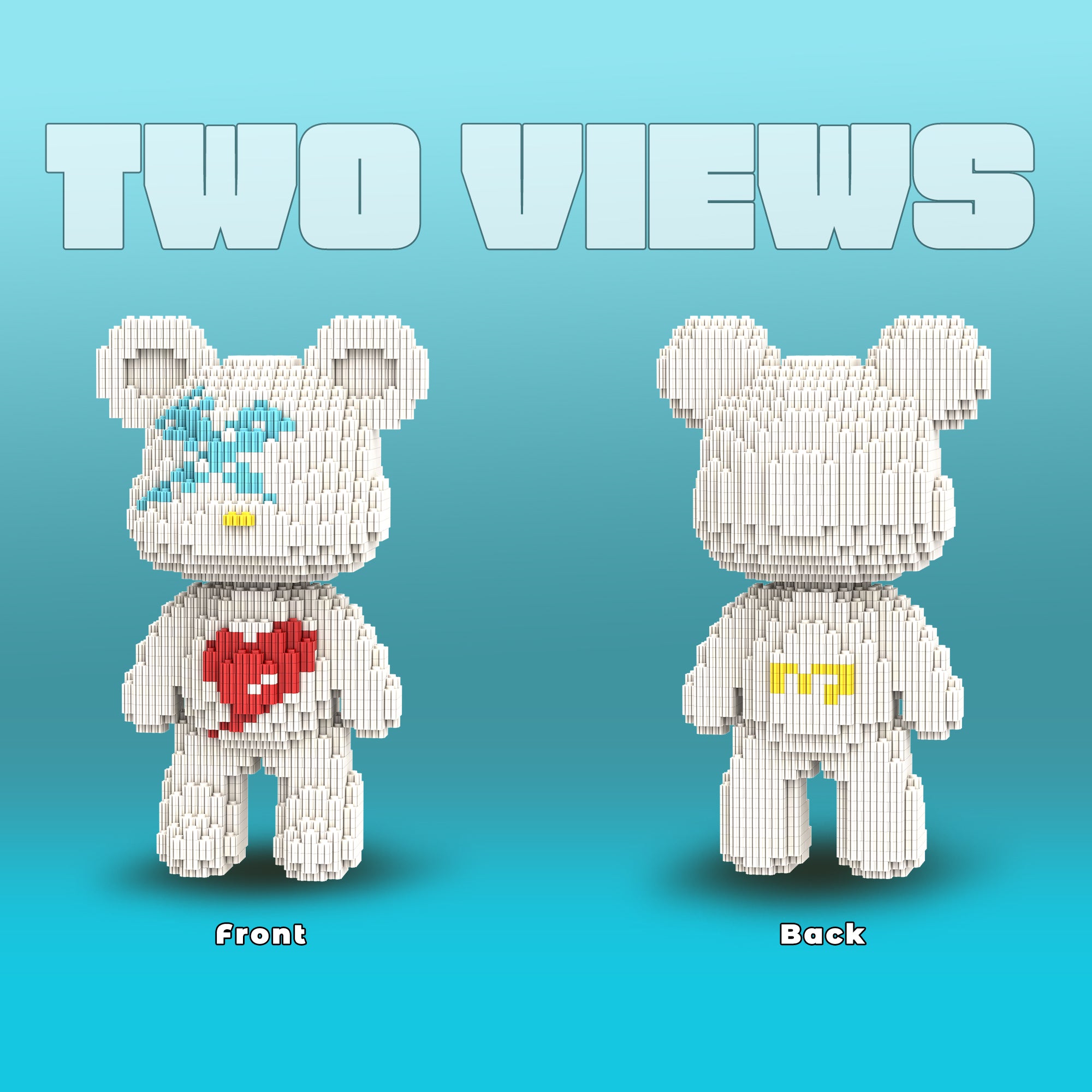 Blue Love Bear