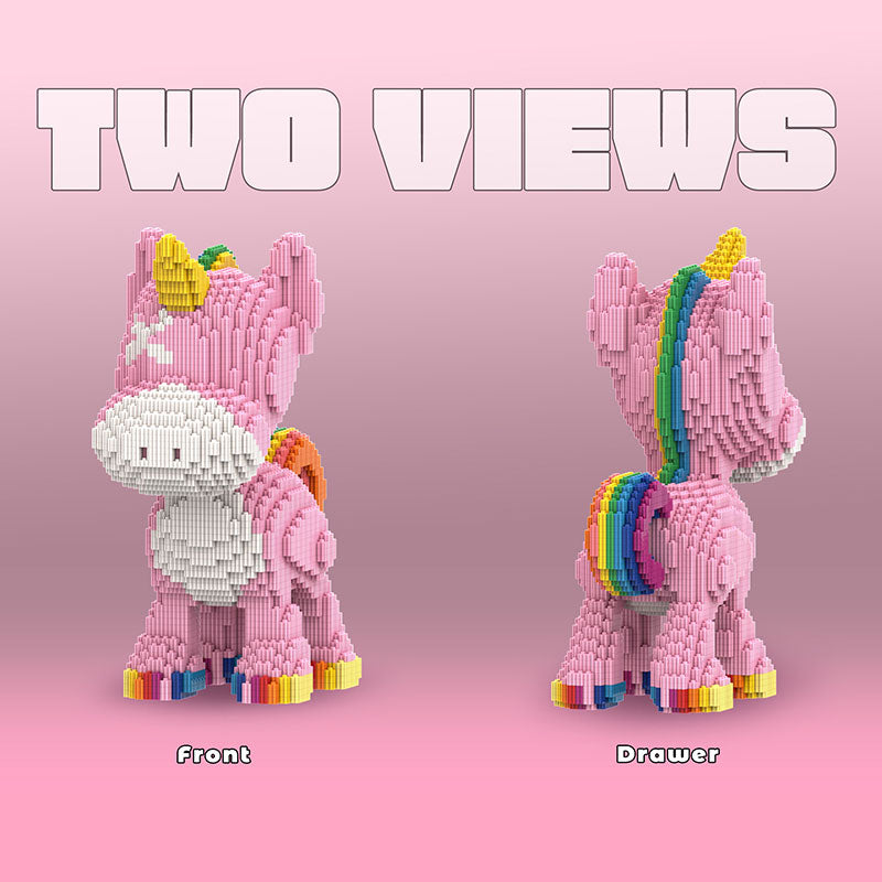 Vibrant Pink Mini Donkey-thumbmail-1