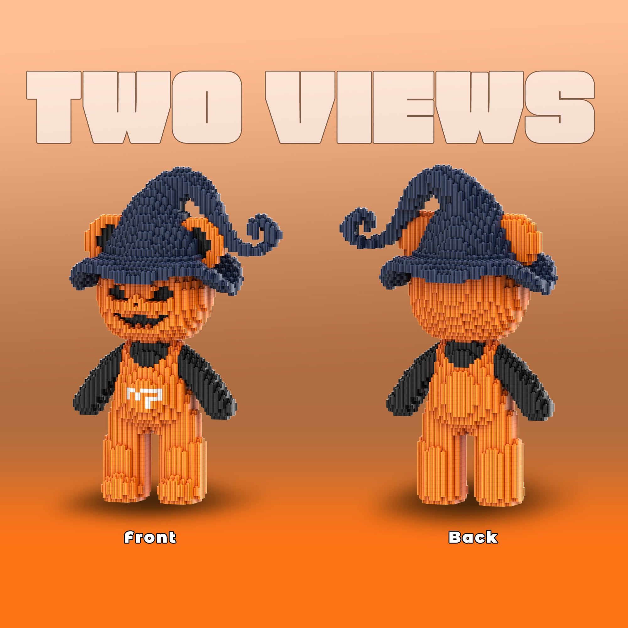 Wizard Pumpkin Bear