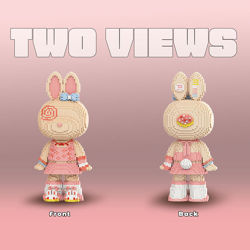 Pink Skirt PN Pie Rabbit-thumbmail-2