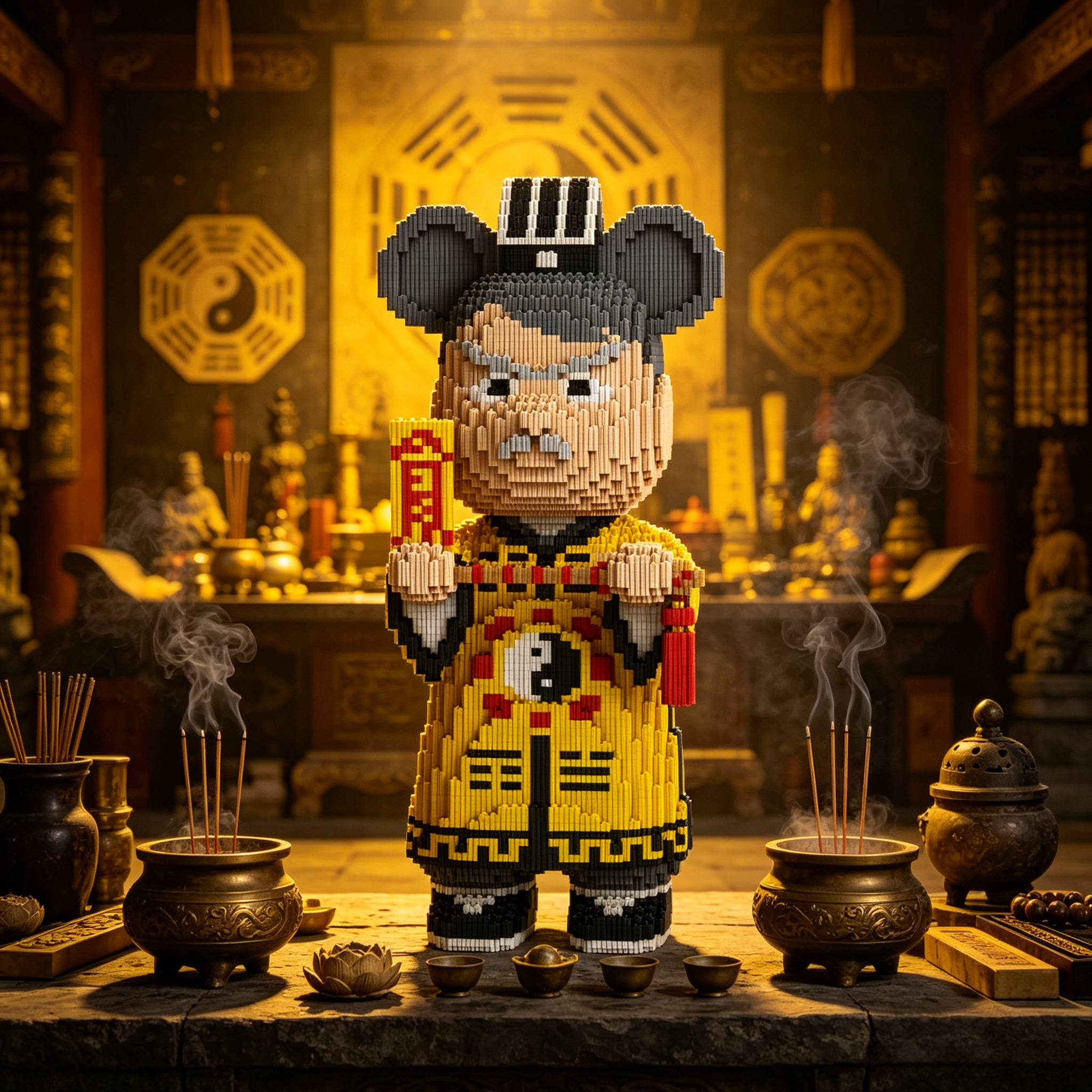 One Character Eyebrow Taoist Bear-thumbmail-5