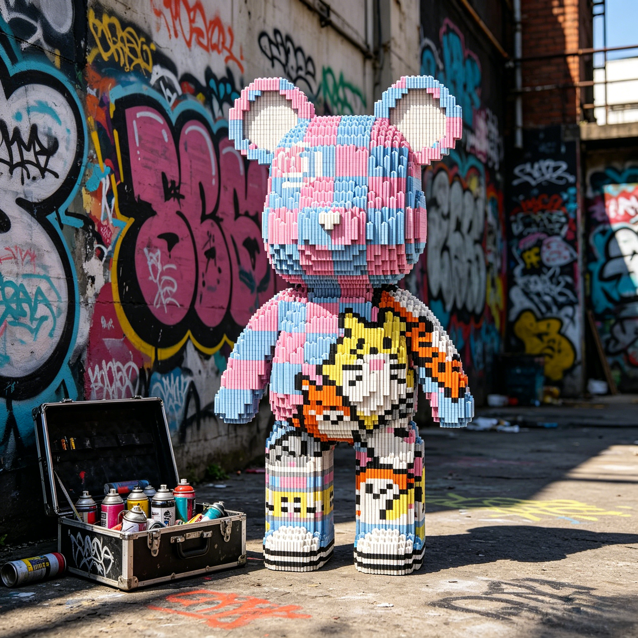 Totoro Graffiti Bear-thumbmail-4