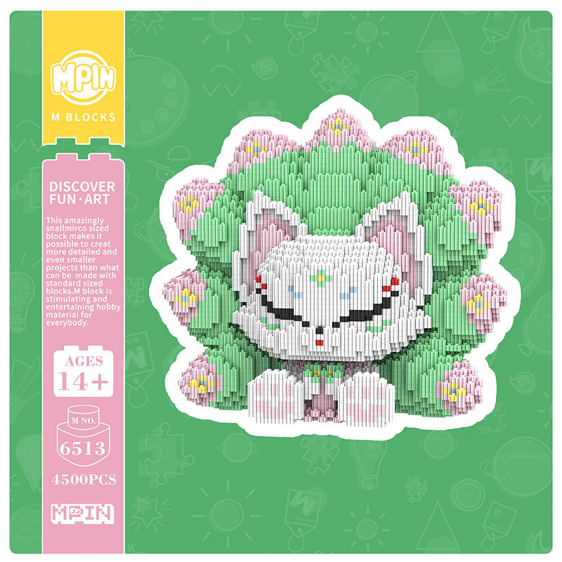 Floral – Green Nine-Tailed Fox-thumbmail-3