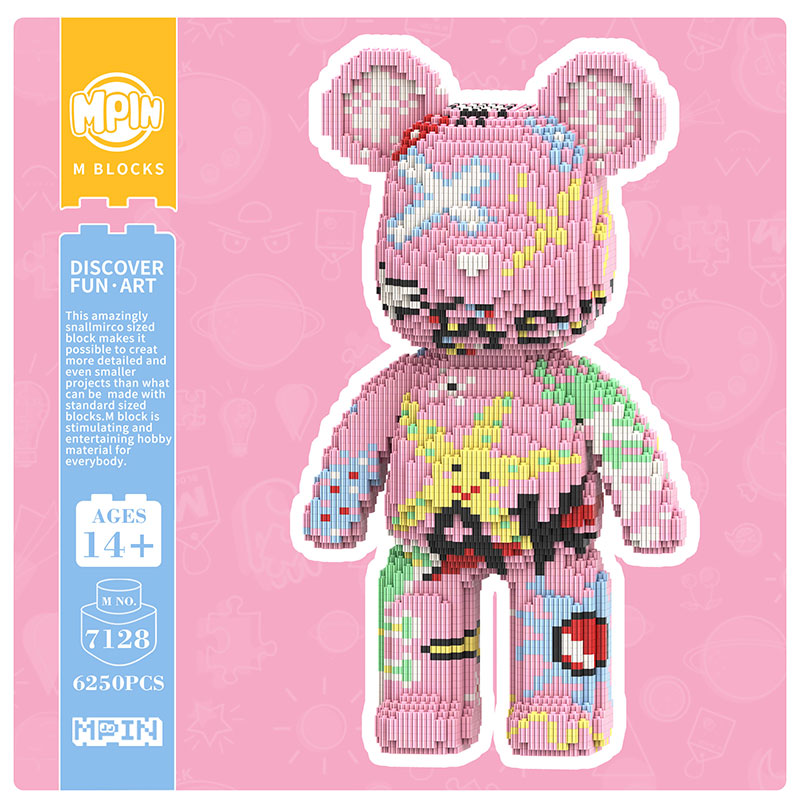 Pink Graffiti Bear-thumbmail-4