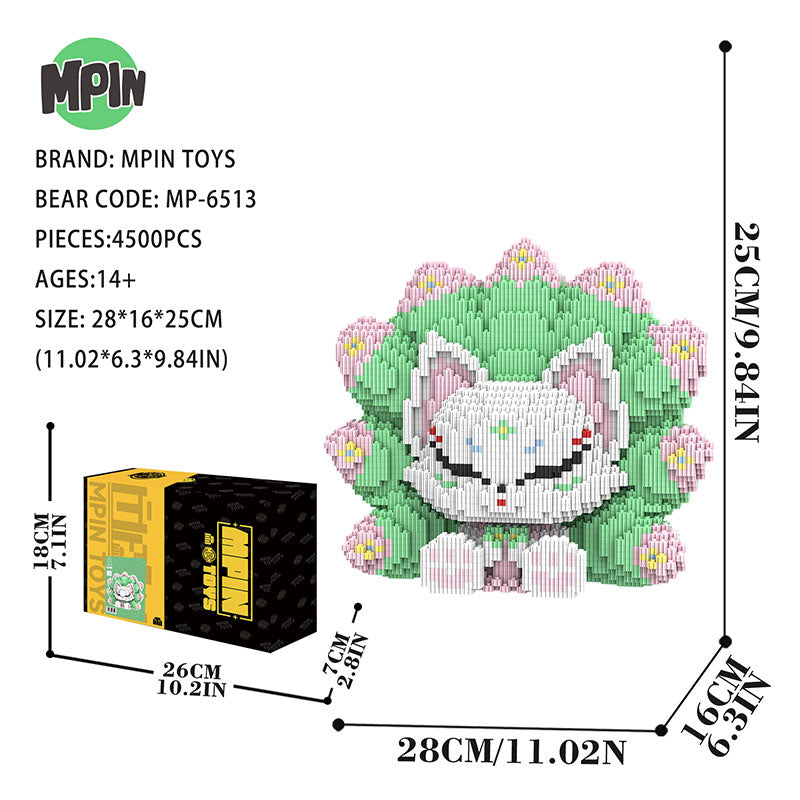 Floral – Green Nine-Tailed Fox-thumbmail-4