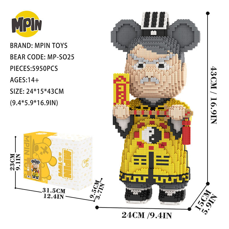 One Character Eyebrow Taoist Bear-thumbmail-4