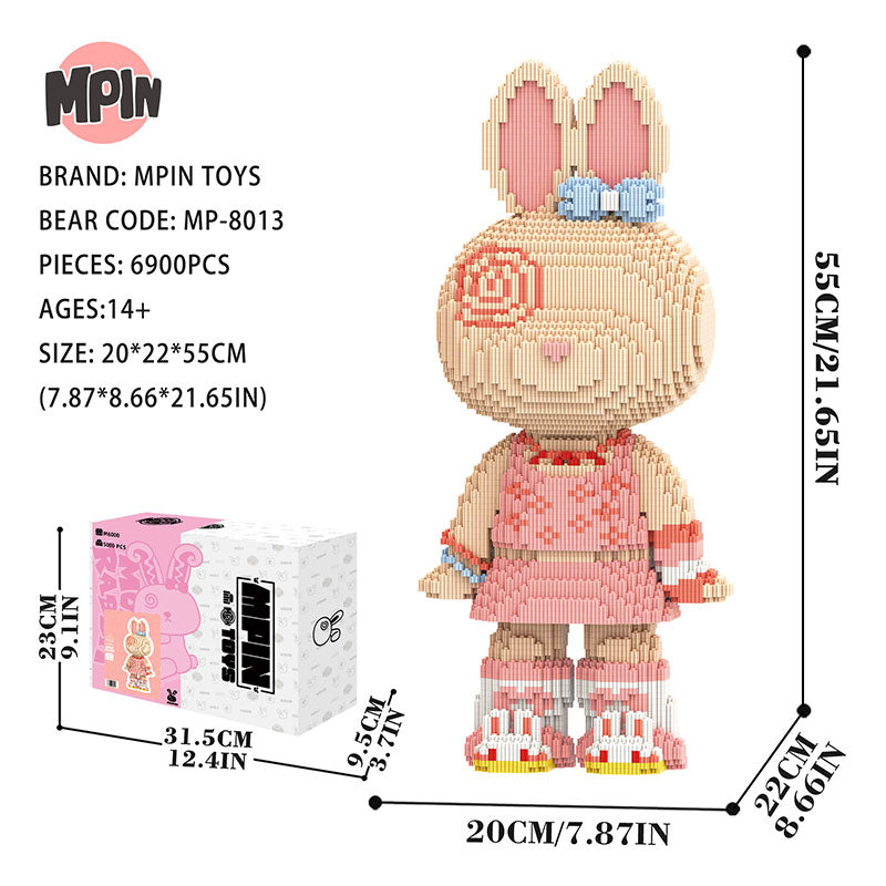 Pink Skirt PN Pie Rabbit-thumbmail-4