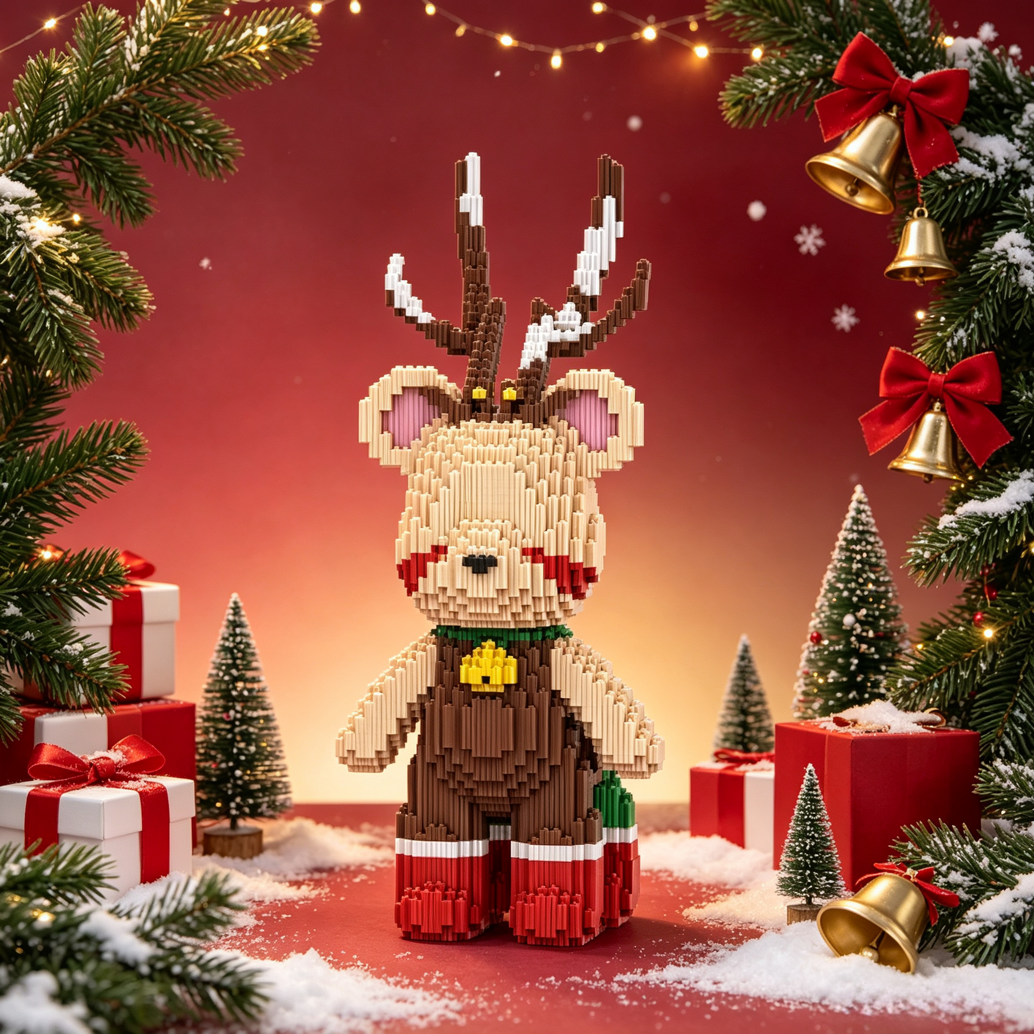Christmas Bell Deer-thumbmail-6
