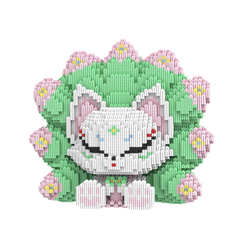 Floral – Green Nine-Tailed Fox-thumbmail-5
