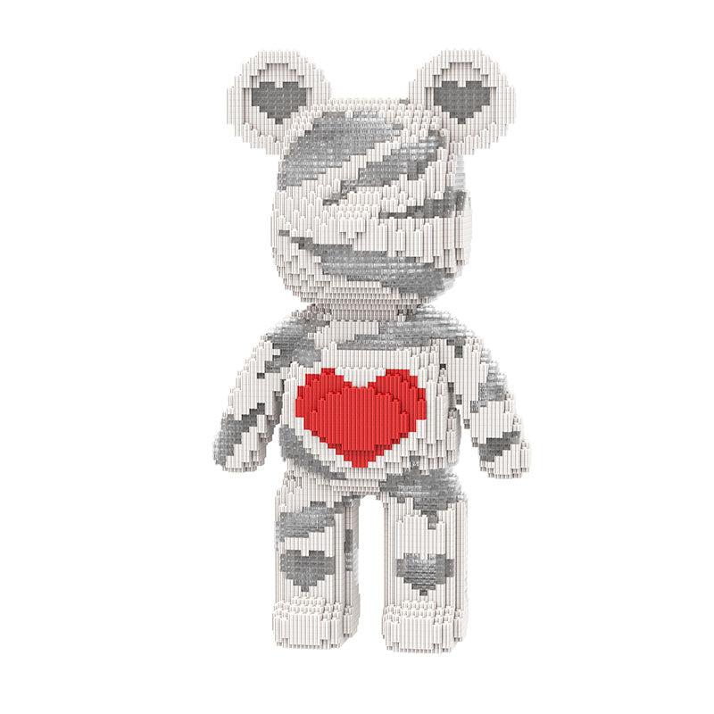 White Bear With Red Hear-thumbmail-6