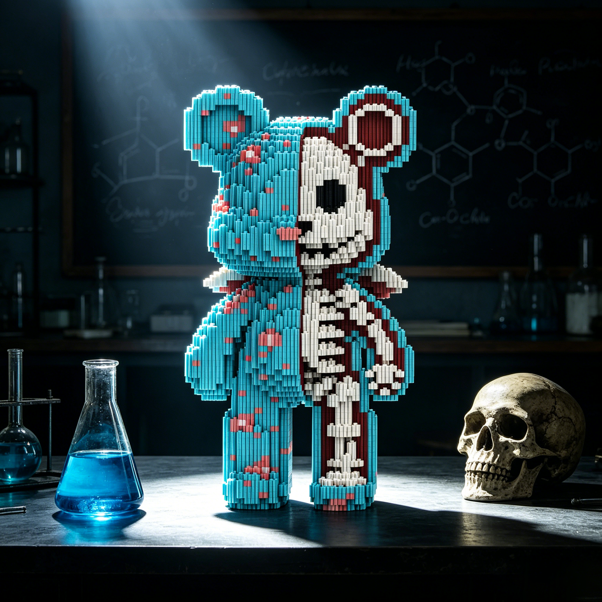 Blue Crackling Semi-Anatomy Bear-thumbmail-4