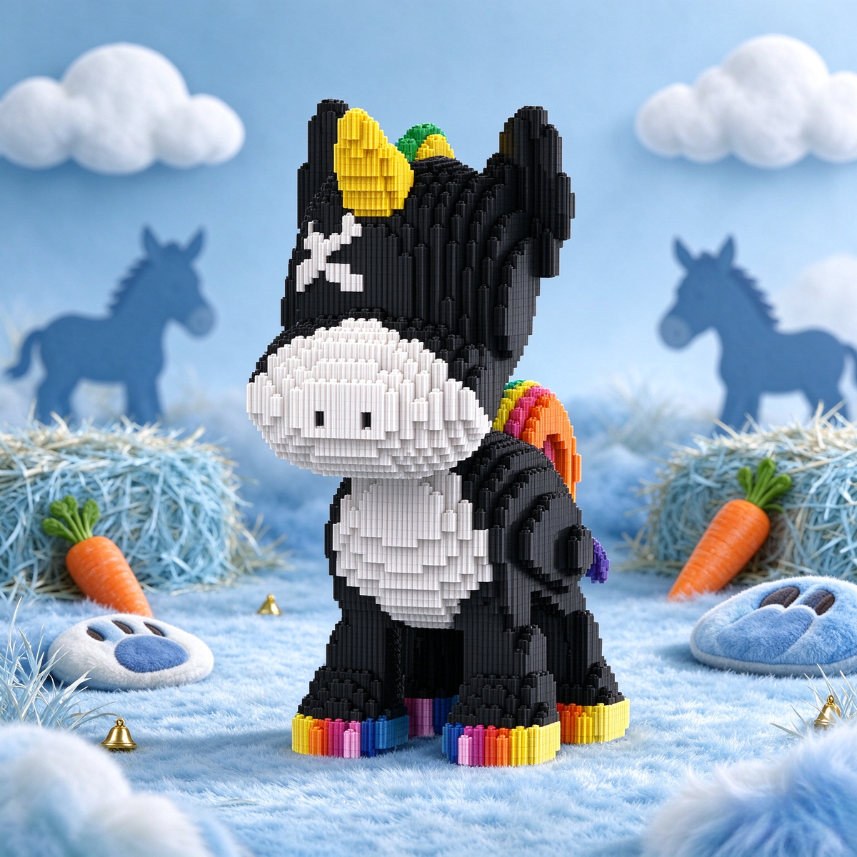 Sunshine Little Black Donkey-thumbmail-2